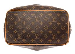 Louis Vuitton Brown Monogram Canvas Leather Palermo PM Shoulder Bag