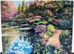 GIVERNY PATH (from THE "TRIBUTE TO MONET" COLLECTION) by Behrens, Howard