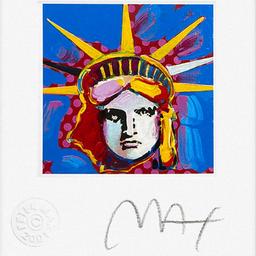 Liberty Head by Peter Max