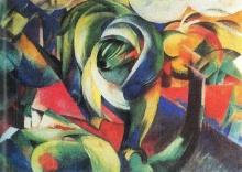 Franz Marc -The Mandrill