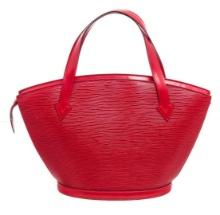 Louis Vuitton Red St. Jacques Tote Bag