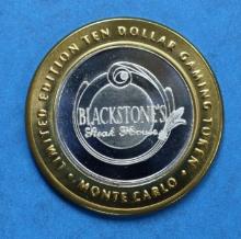 Monte Carlo Casino 999 Fine Silver Limited Edition Coin Blackstone's Steak House