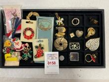 Jewelry lot - pins/brooch