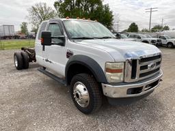 2009 Ford F550 XLT Chassis Cab