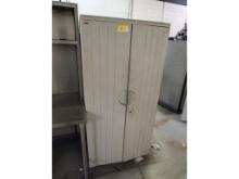 6' Rubbermaid Cabinet w/ Supply