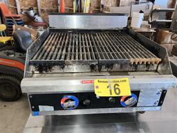 STAR MODEL 6024CBC 24" COUNTERTOP CHAR BROILER, LP GAS