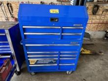 KOBALT 14-DRAWER TOOL CHEST, ELECTRIFIED, 1,00 LB. CAPACITY, & CONTENTS