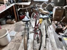 LOT OF 4-VINTAGE BICYCLES