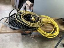 LOT: 4-EXTENSION CORDS, WIRE