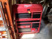 MILWAUKEE 16-DRAWER POWERED PNEUMATIC DRAWERS WITH CONTENTS