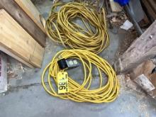 $BID PRICE X 2 - (2) EXTENSION CORDS