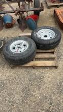 Lot of 2 New Goodyear Wrangler Radial Tires