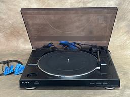 Sony Stereo Full Automatic Turntable System Model PSLX250H