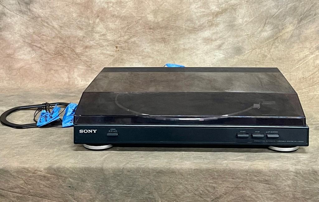 Sony Stereo Full Automatic Turntable System Model PSLX250H