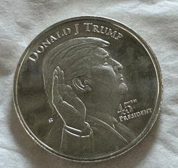Donald Trump 1oz Silver Coin