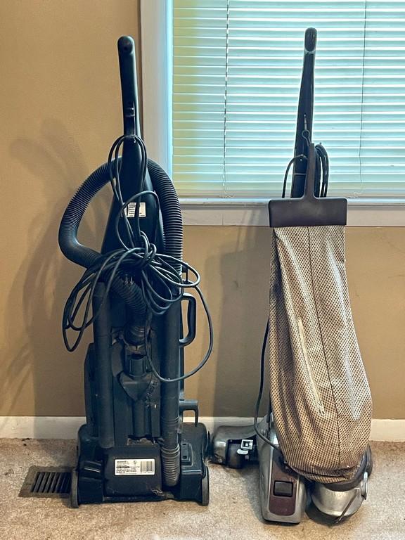 Two Upright Vacuums
