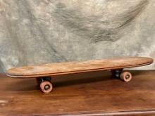 Vintage Pine Chicago Skateboard