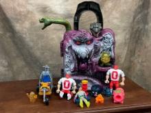 Ghost Busters Figures & He Man Castle