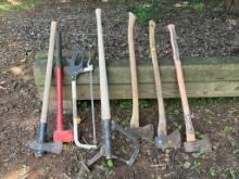 Lot of Long Handled Tools