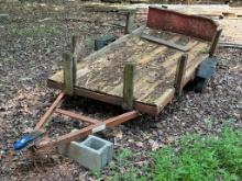 Small 4'x 8' Metal Frame Trailer