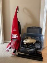 Bissell Powersteamer Pro Upright Carpet Cleaner & Ultra Steam Shark Steam Cleaner
