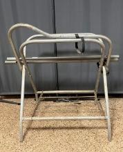 Vintage Aluminum Saddle Stand