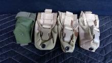 3 Flashbang Pouches & 1 Mag Pouch