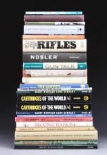 45+ SOFTCOVER & HARDCOVER FIREARMS RELATED BOOKS.