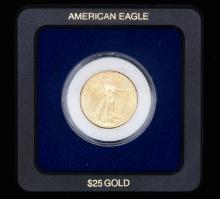 1995 $25 1/2 OZ AMERICAN GOLD EAGLE.