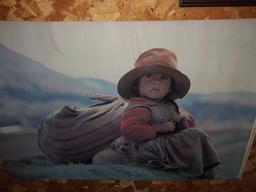 Colombian child poster