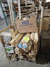 1 Pallet Wood Stickers 1 Box Uline Edge Protectors