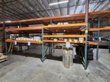 2 Sections Industrial Pallet Racking