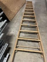 Bauer Type Ia 12 Ft Wooden Ladder