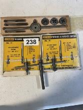 General Washers & Gasket Cutter #11 & 8pc Tungsten Steel Tap & Die Set