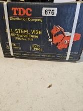 Tdc All Steel Vise 360 Swivel Base 5" Size