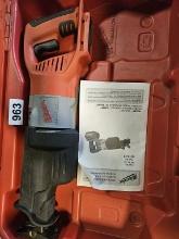 Milwaukee Saw, Reci Pro Saw/saw (no Batteries) Cordless With Case