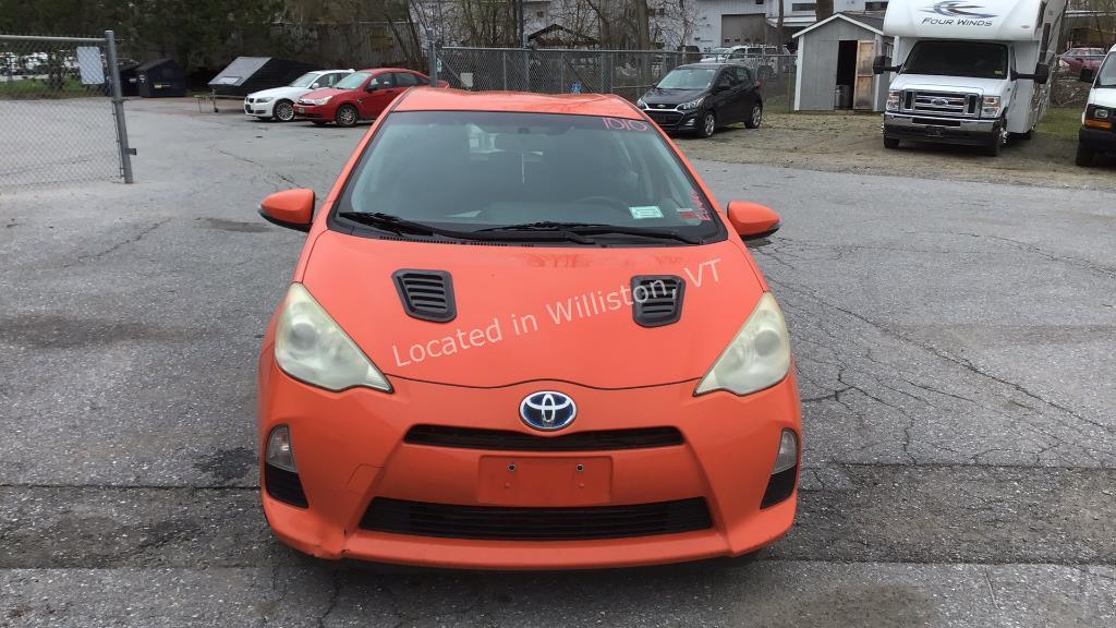 2012 Toyota Prius c One I4, 1.5L