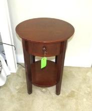 Pair of Round Night Stands