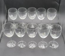 (10) Stowe VT Wine Glasses