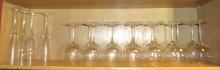 (13) Wine Glasses & (4) Champagne Flutes