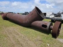 36" Ditch Canal Belt Driven Pump