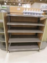 MADIX WALL SHELVING - 60IN TALL 22/22 8FT RUN - SOLD BY THE FOOT