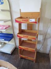 4-SHELF COKE DISPLAY RACK