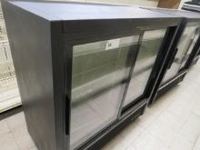 TRUE GDM-41C-48 SELF-CONTAINED SLIDE-DOOR COOLER