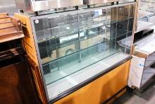 51IN X 16IN X 55IN GLASS DISPLAY / TOBACCO CABINET