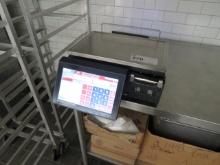 BIZERBA XC100 SCALE/PRINTER W/CUSTOMER SCREEN