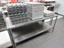 6FT X 30IN STAINLESS STEEL TABLE