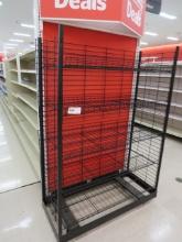 24X48 BLACK END CAP SHELVING DISPLAY