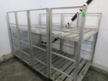 24X55 2-DECK ALUMINUM COOLER CARTS