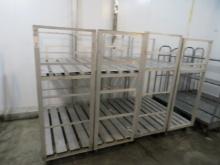 24X57 2-DECK ALUMINUM COOLER CARTS